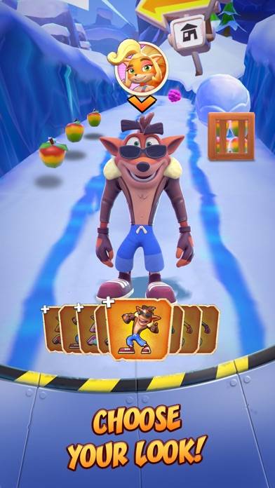 Crash Bandicoot: On the Run! Capture d'écran de l'application #4