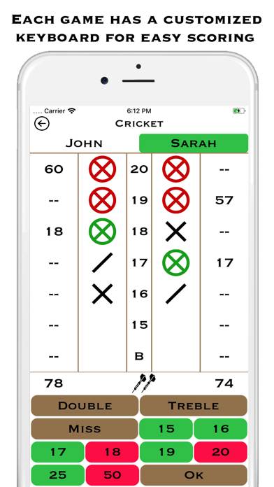 Darts Score Pro App screenshot #3