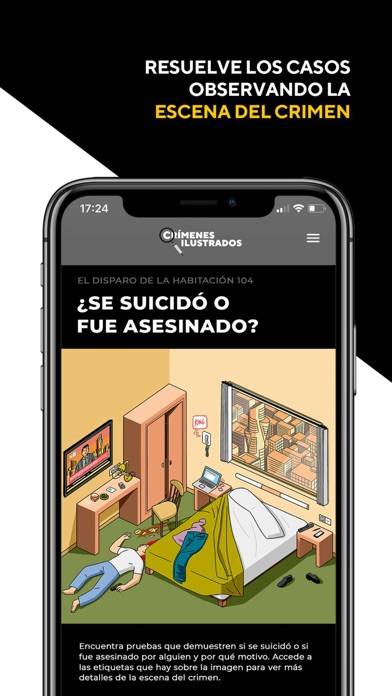 Crímenes Ilustrados App screenshot #2