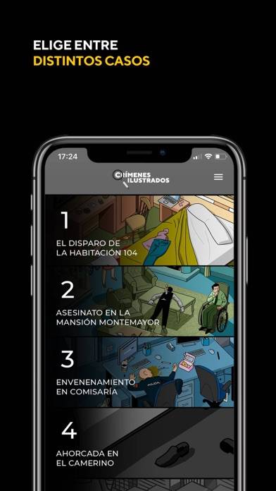 Crímenes Ilustrados App screenshot #3