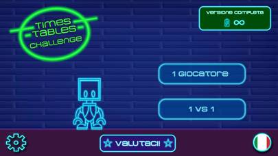 Tabelline e Matematica: Math-E schermata del gioco