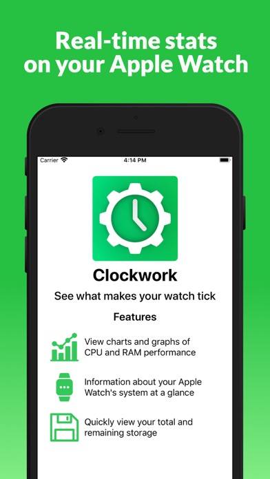 Clockwork Captura de pantalla de la aplicación #1