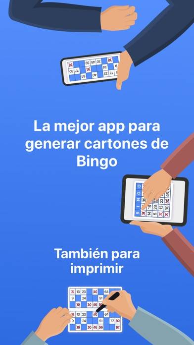 cartones!! de bingo captura de pantalla