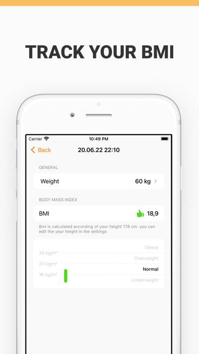 Blood Pressure Monitor: Health Schermata dell'app #5