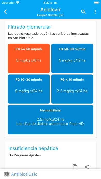 AntibioticApp App screenshot