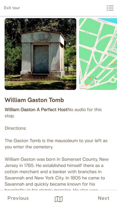 Bonaventure Cemetery Tours App screenshot #2