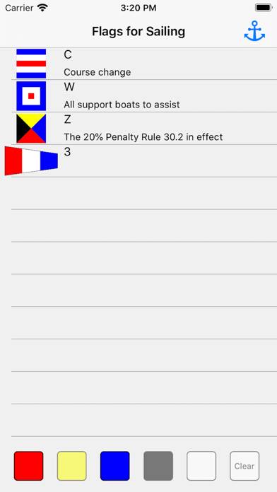 Flags for Sailing App skärmdump