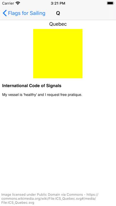 Flags for Sailing App skärmdump