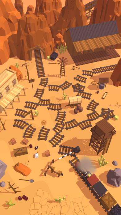 Railway Canyon game screenshot