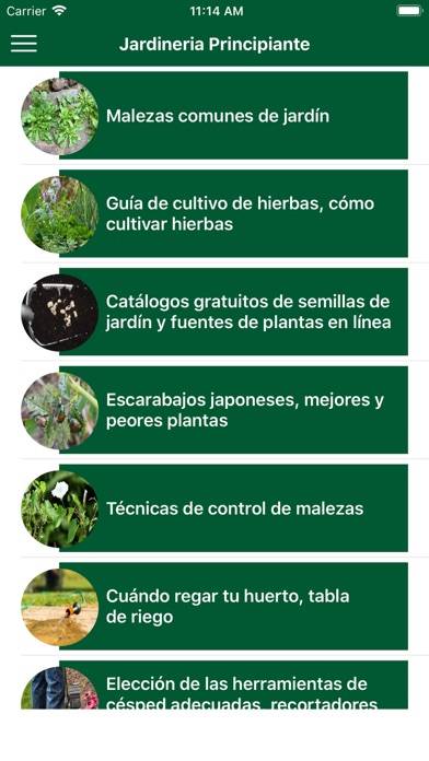 Garden Planner: Tu guía fácil Captura de pantalla de la aplicación