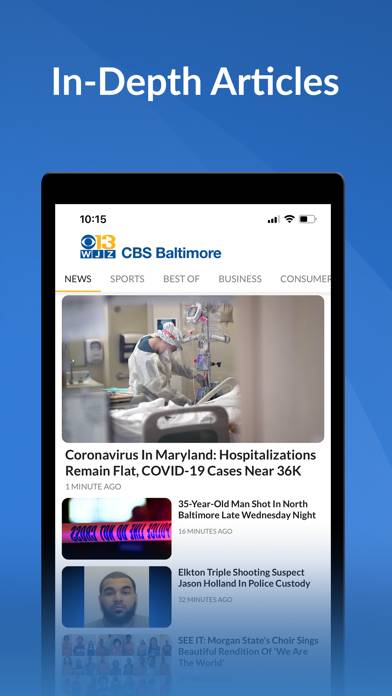 CBS Baltimore App screenshot #2