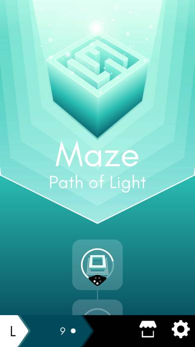 Maze: path of light App-Screenshot #1