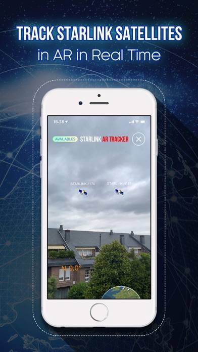 Starlink Satellite AR Tracker App screenshot #1