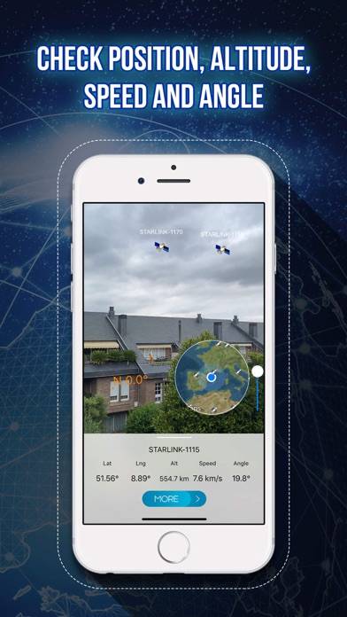 Starlink Satellite AR Tracker Schermata dell'app #3
