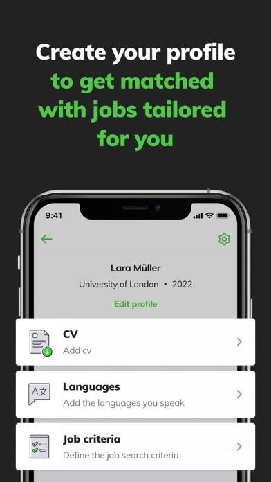 JobTeaser Capture d'écran de l'application #5