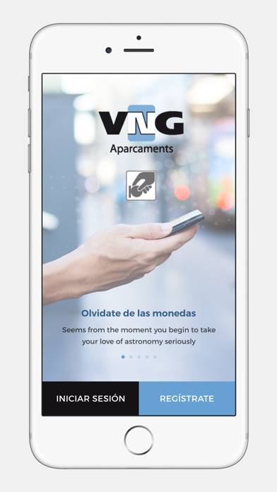 VNG Aparcaments App Captura de pantalla de la aplicación #1