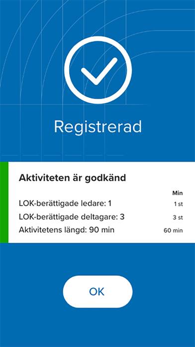 LOK-Registrering App skärmdump #4