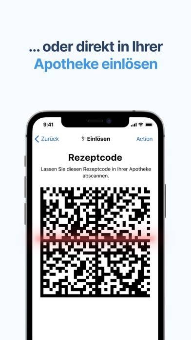 Das E-Rezept App-Screenshot