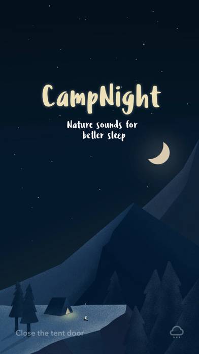 CampNight App screenshot