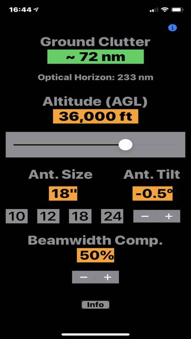 Aviation Weather RADAR Tilt Schermata dell'app