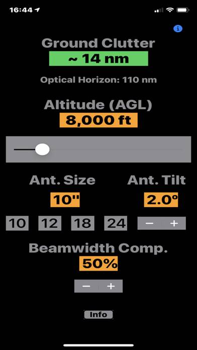 Aviation Weather RADAR Tilt Schermata dell'app