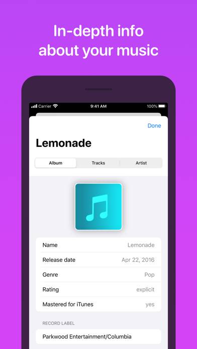 MusicSmart Capture d'écran de l'application #1