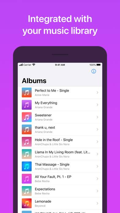 MusicSmart Captura de pantalla de la aplicación #5