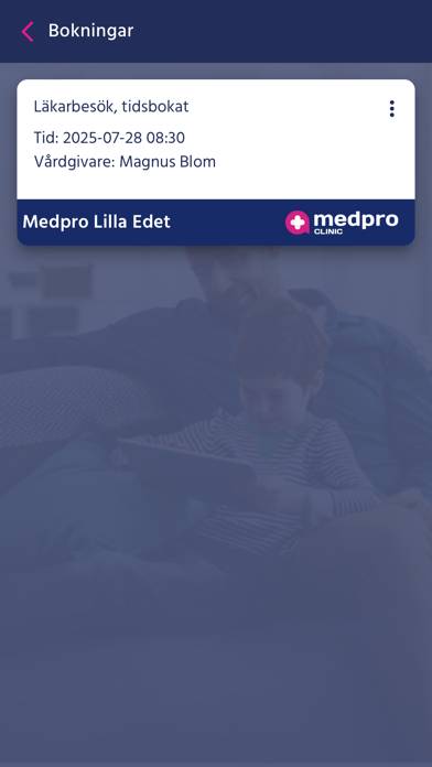 Medtanken – Digifysisk Vård App skärmdump #4