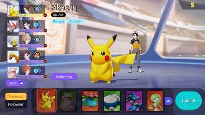 Pokémon UNITE Capture d'écran de l'application #6