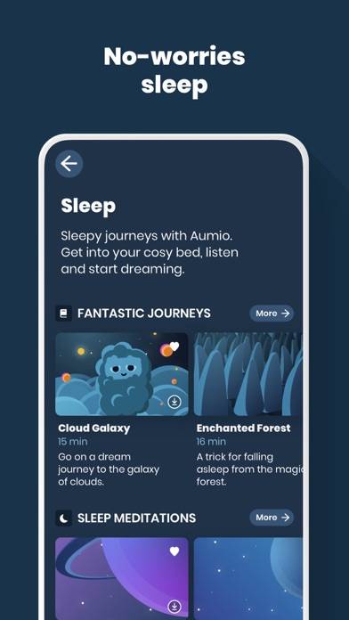 Aumio: Meditation & Sleep App App-Screenshot #3