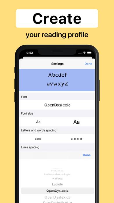 Scandys scanner dyslexie ocr App screenshot #3