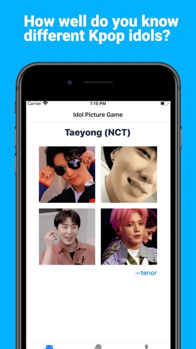 Kpop Quiz for K-pop Fans Captura de pantalla de la aplicación #2