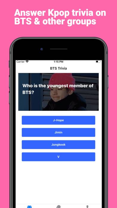 Kpop Quiz for K-pop Fans Скриншот приложения #4
