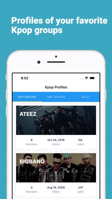 Kpop Quiz for K-pop Fans Captura de pantalla de la aplicación #5