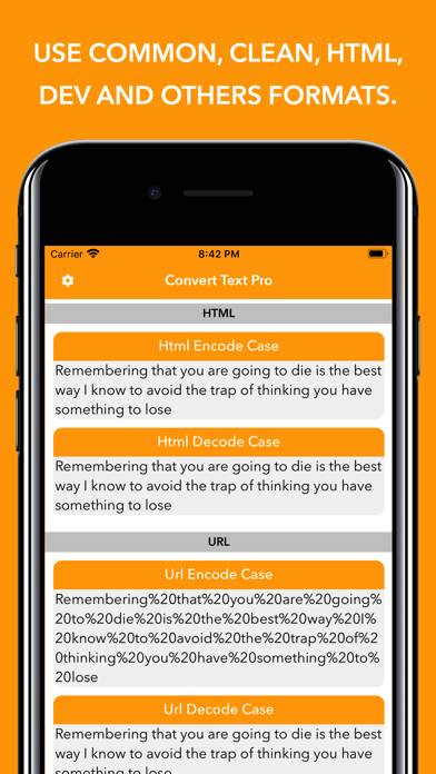 Convert Text Pro App screenshot #3