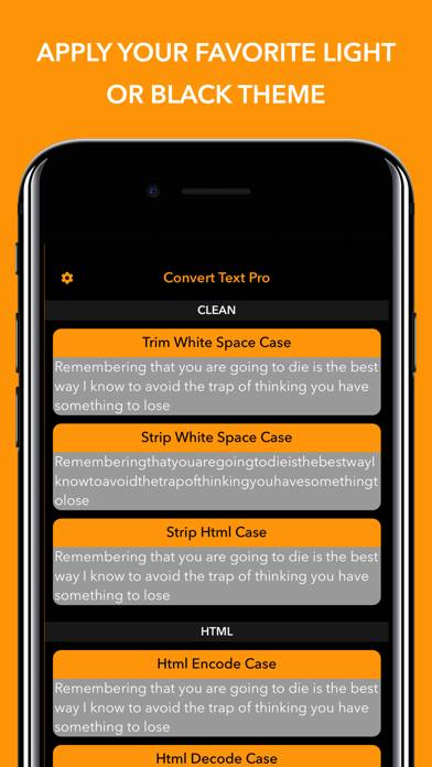 Convert Text Pro App screenshot #4