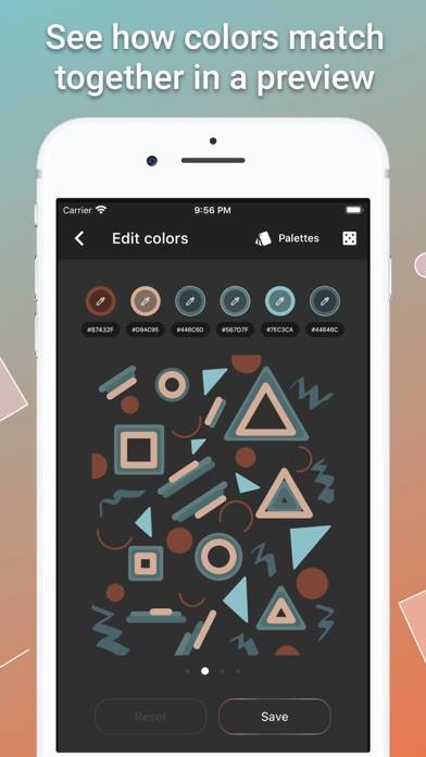Color Gear: Palette of harmony Captura de pantalla de la aplicación #4