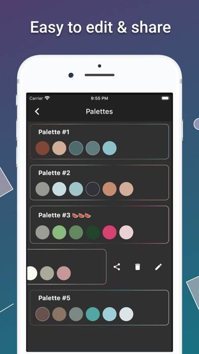 Color Gear: Palette of harmony Captura de pantalla de la aplicación #6