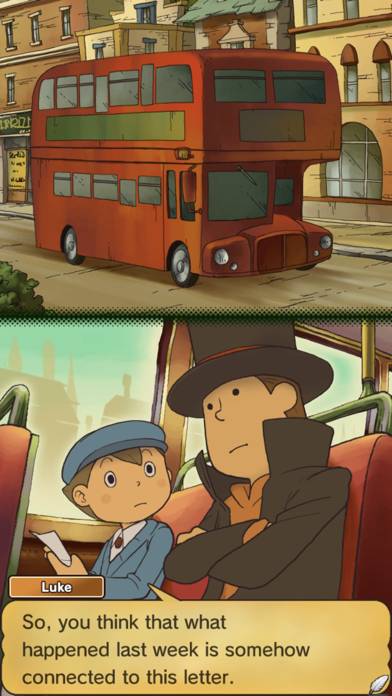 Layton: Unwound Future in HD game screenshot