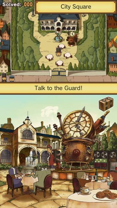 Layton: Unwound Future in HD game screenshot