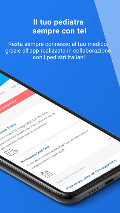MioPediatra Schermata dell'app #2