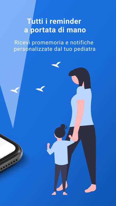 MioPediatra Schermata dell'app