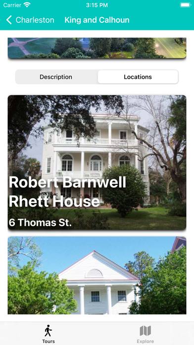 Historic Charleston Tour App-Screenshot #3