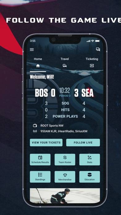 Seattle Kraken App screenshot #3