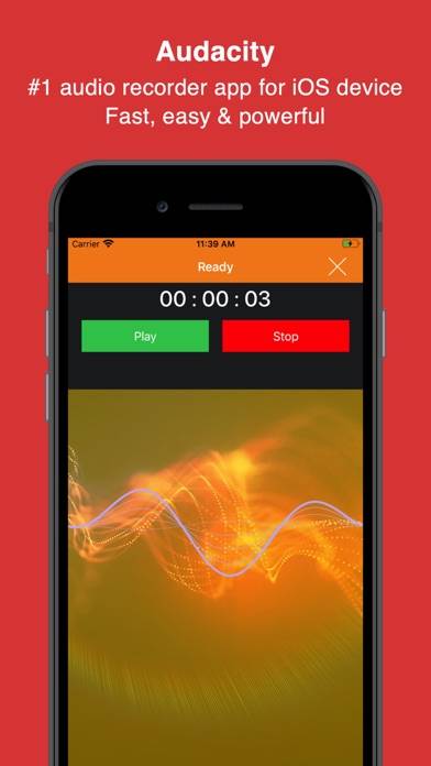 Audacity Audio Recorder Schermata dell'app #1