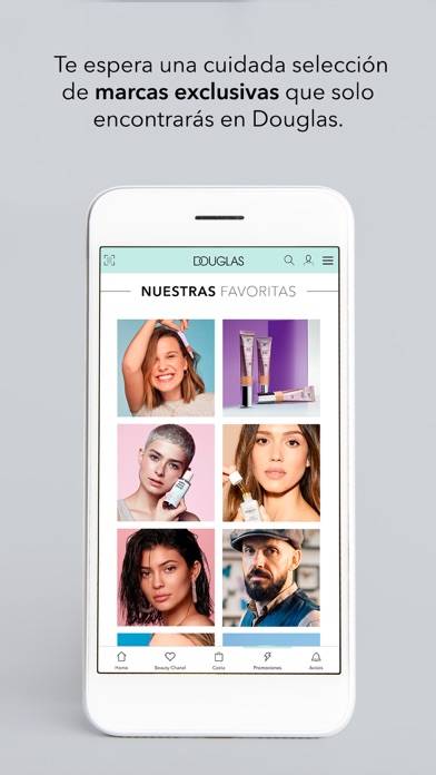 Douglas Cosmetics Spain Captura de pantalla de la aplicación