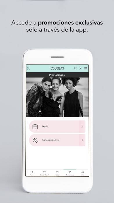 Douglas Cosmetics Spain Captura de pantalla de la aplicación