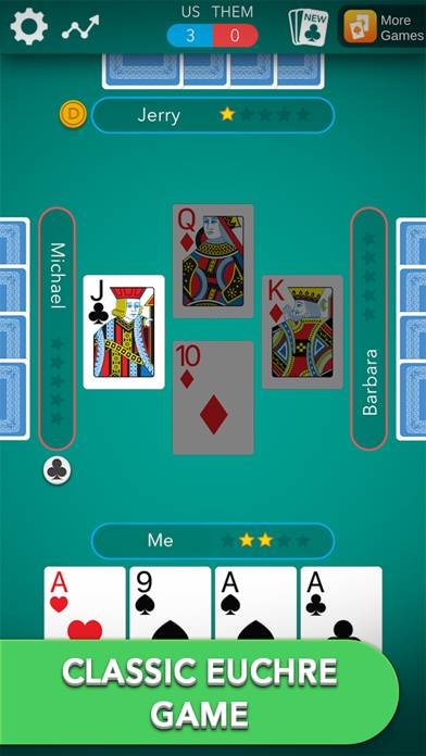 Euchre * screenshot