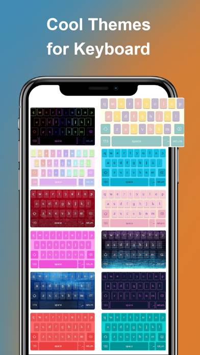 Font Keyboard App skärmdump