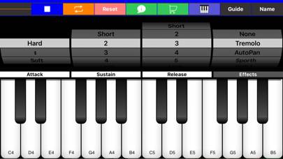 E Piano Synth + Keyboard Tiles immagine dello schermo